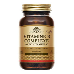 Solgar Vitamine B Complexe avec vitamine C 100 comprimés