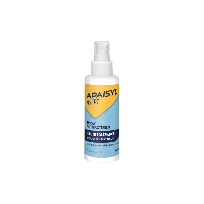 Apaisyl Asept Antibactérien spray 100ml Apaisyl Asept Antibactérien spray 100ml