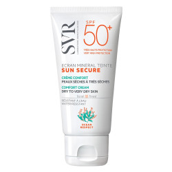 SVR Sun Secure Écran Minéral Teinté peaux sèches SPF50+ 60gr