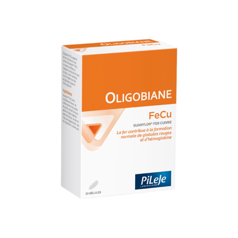 Pileje Oligobiane feCu 30 gélules Pileje Oligobiane feCu 30 gélules