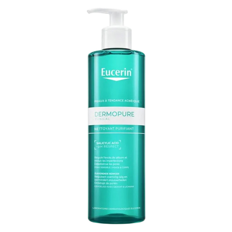 Eucerin Dermopure Clinical Gel nettoyant 400ml Eucerin Dermopure Clinical Gel nettoyant 400ml