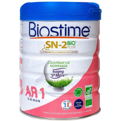 Biostime SN-2 bio plus – Lait AR 1er âge 800gr