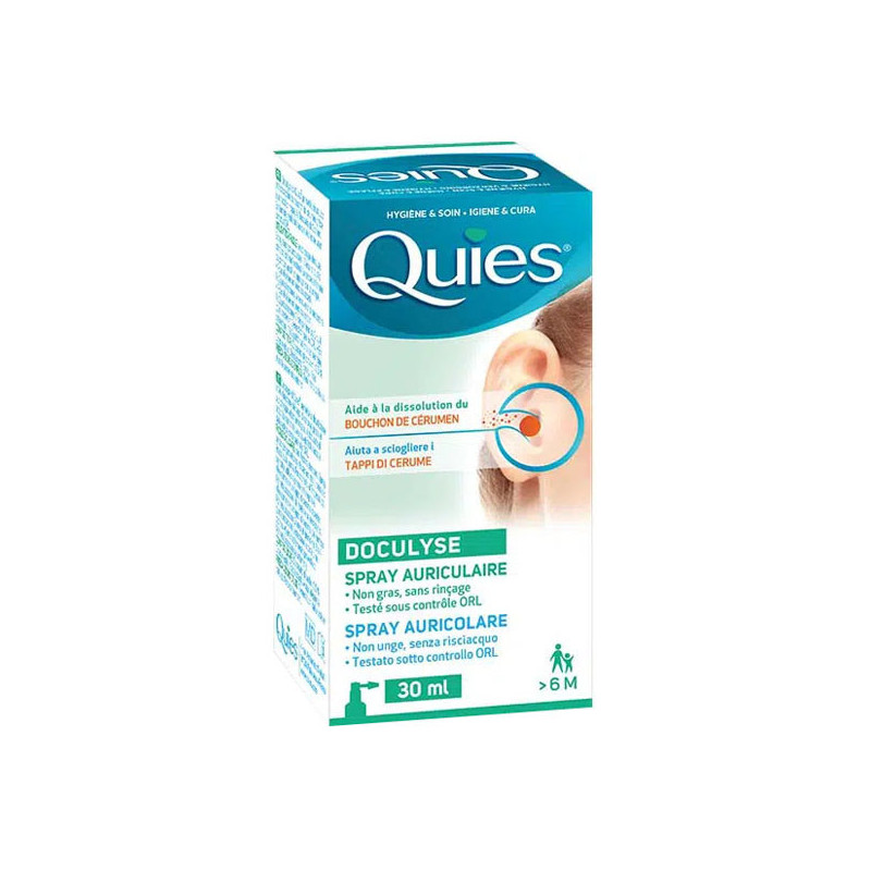 Quies Doculyse Spray auriculaire 30ml Quies Doculyse Spray auriculaire 30ml