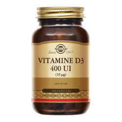Solgar Vitamine D3 400UI 100 capsules