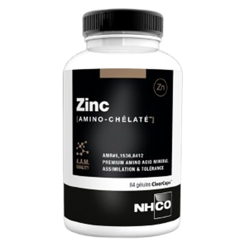 Nhco Zinc Amino-chélaté 84 gélules