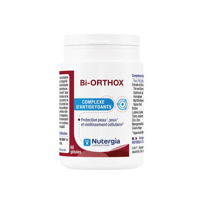 Nutergia Bi-Orthox 60 gélules Nutergia Bi-Orthox 60 gélules