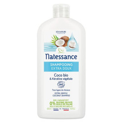 Natessance Shampooing extra-doux Coco bio & kératine végétale 500ml