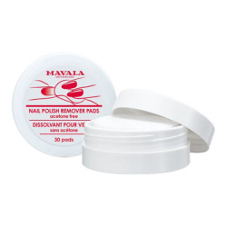 Mavala Disques Dissolvant pour vernis à ongles 30 pièces