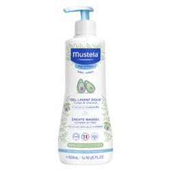 Mustela Gel lavant doux corps et cheveux à l'avocat bio 500ml