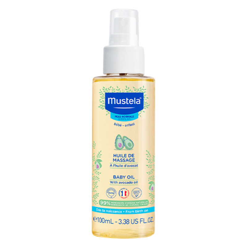 Mustela Huile de massage à l'huile d'avocat 100ml Mustela Huile de massage à l'huile d'avocat 100ml