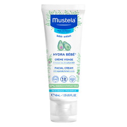 Mustela Crème visage hydra bébé à l'avocat bio 40ml