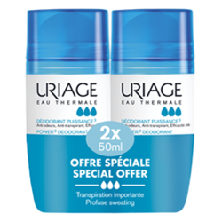 Uriage Déodorant Puissance 3 lot de 2x50ml