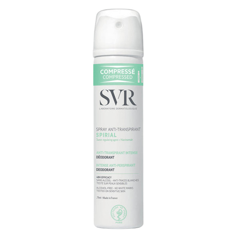SVR Spirial Spray Anti-transpirant déodorant 75ml SVR Spirial Spray Anti-transpirant déodorant 75ml