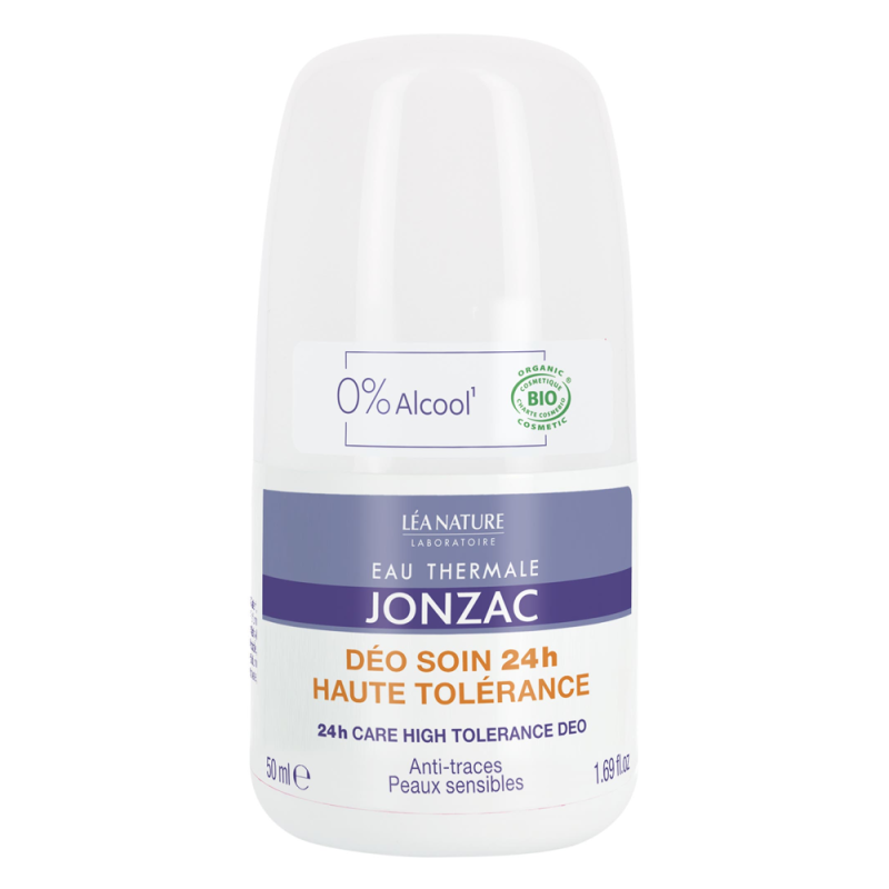 Jonzac Déo Soin 24h haute tolérance bio 50ml