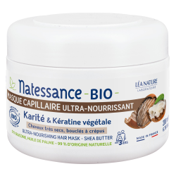 Natessance Masque capillaire ultra-nourrissant bio 200ml