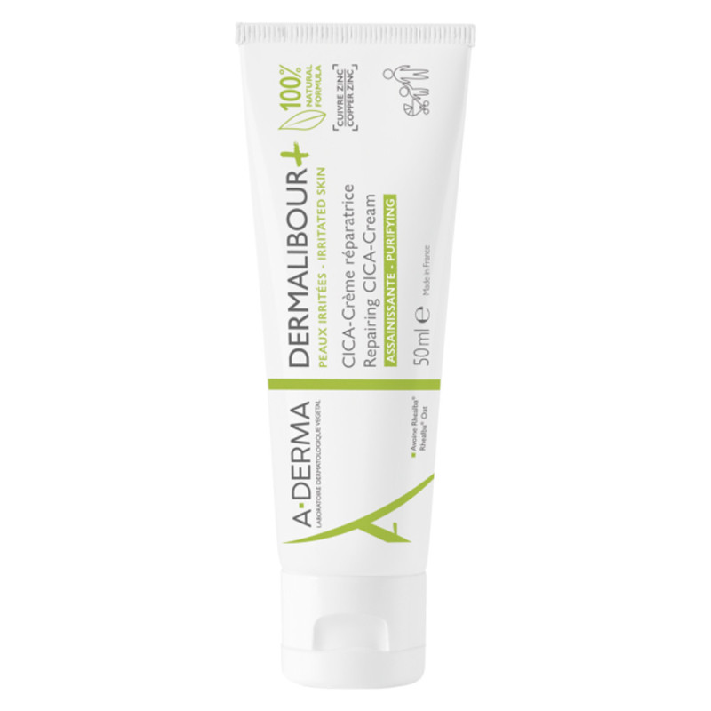 A-Derma Dermalibour+ Cica-Crème réparatrice assainissante 50ml A-Derma Dermalibour+ Cica-Crème réparatrice assainissante 50ml