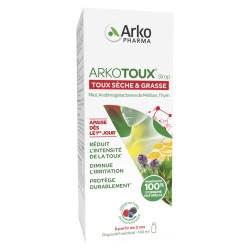 Arkopharma Arkotoux Sirop toux sèche & grasse 140ml