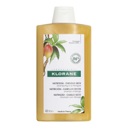 Klorane Shampoing à la mangue nutrition cheveux secs 400ml