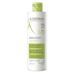 A-Derma Biology Lait démaquillant dermatologique bio 400ml