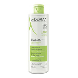 A-Derma Biology Eau micellaire dermatologique hydra-nettoyante 400ml
