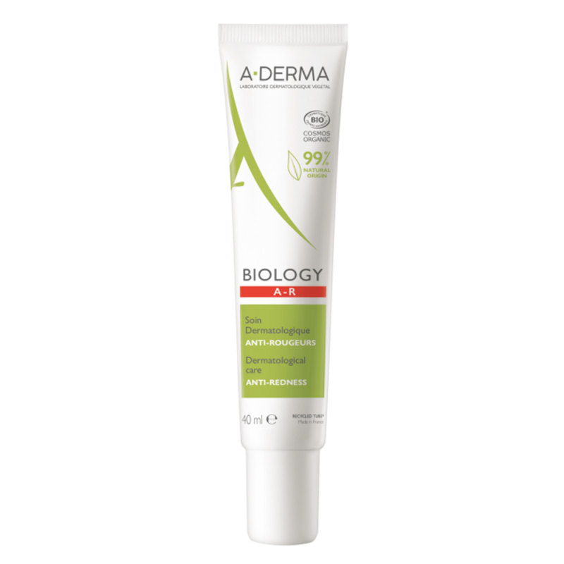 A-Derma Biology AR Soin dermatologique anti-rougeurs bio 40ml A-Derma Biology AR Soin dermatologique anti-rougeurs bio 40ml