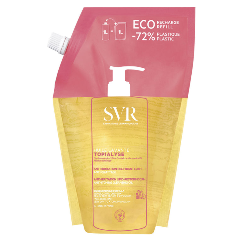 SVR Topialyse Huile lavante éco-recharge 1L SVR Topialyse Huile lavante éco-recharge 1L