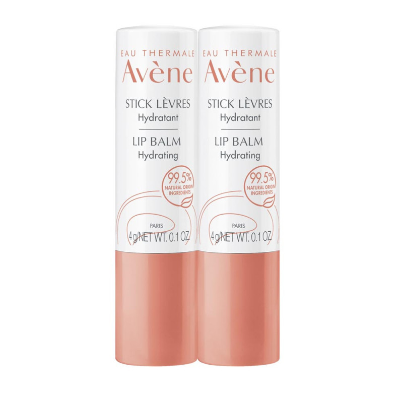 Avène Sticks lèvres hydratant lot de 2x4gr Avène Sticks lèvres hydratant lot de 2x4gr