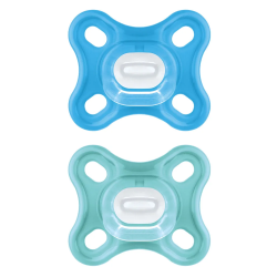 MAM Comfort 2 sucettes silicone +0 mois