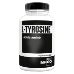 Nhco L-tyrosine acide aminé 70 gélules
