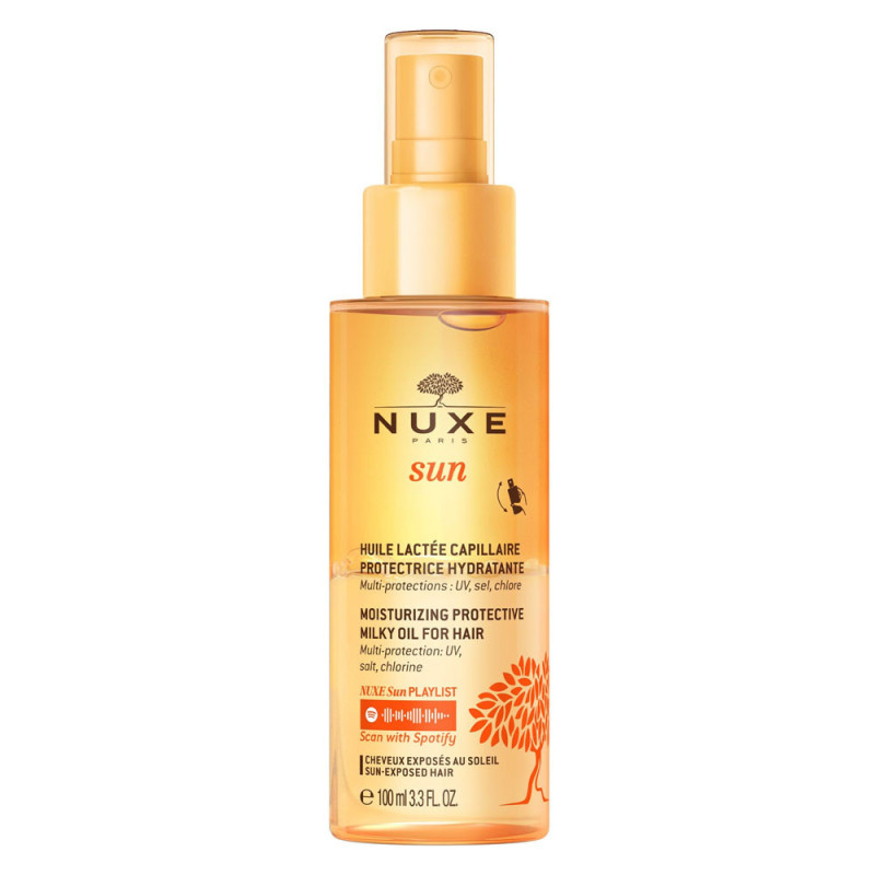 Nuxe Sun Huile lactée capillaire 100ml