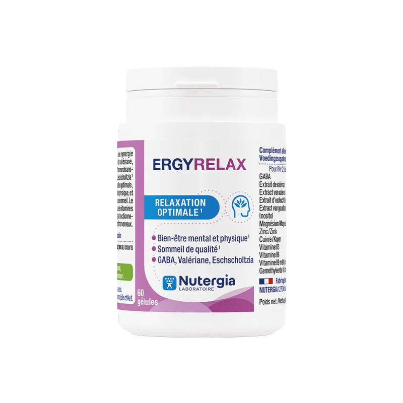 Nutergia Ergyrelax 60 gélules