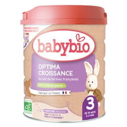 Babybio Optima Croissance 3 Lait en poudre 800gr
