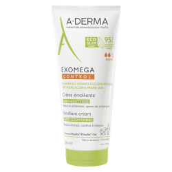 A-Derma Exomega Control Crème émolliente anti-grattage 200ml