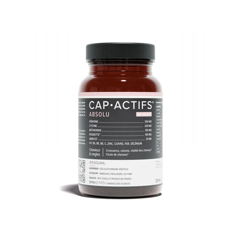 Aragan Synactifs CapActifs Absolu Cheveux & ongles 180 gélules Aragan Synactifs CapActifs Absolu Cheveux & ongles 180 gélules