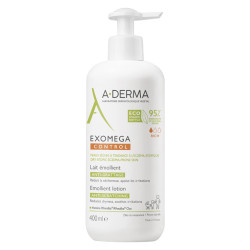 A-Derma Exomega Control Lait émollient anti-grattage 400ml