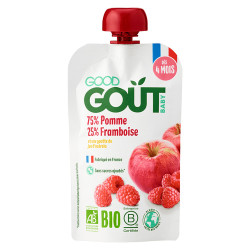 Good Goût Pomme Framboise dès 4 mois bio 120gr