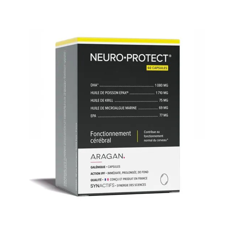 Aragan Synactifs NeuroProtect Fonctionnement cérébral 60 capsules