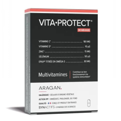 Aragan Synactifs VitaProtect Multivitamines 30 gélules