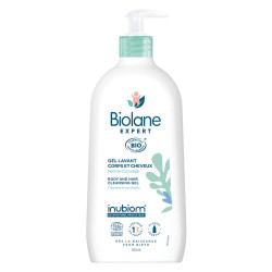 Biolane Expert Gel lavant corps et cheveux bio 500ml