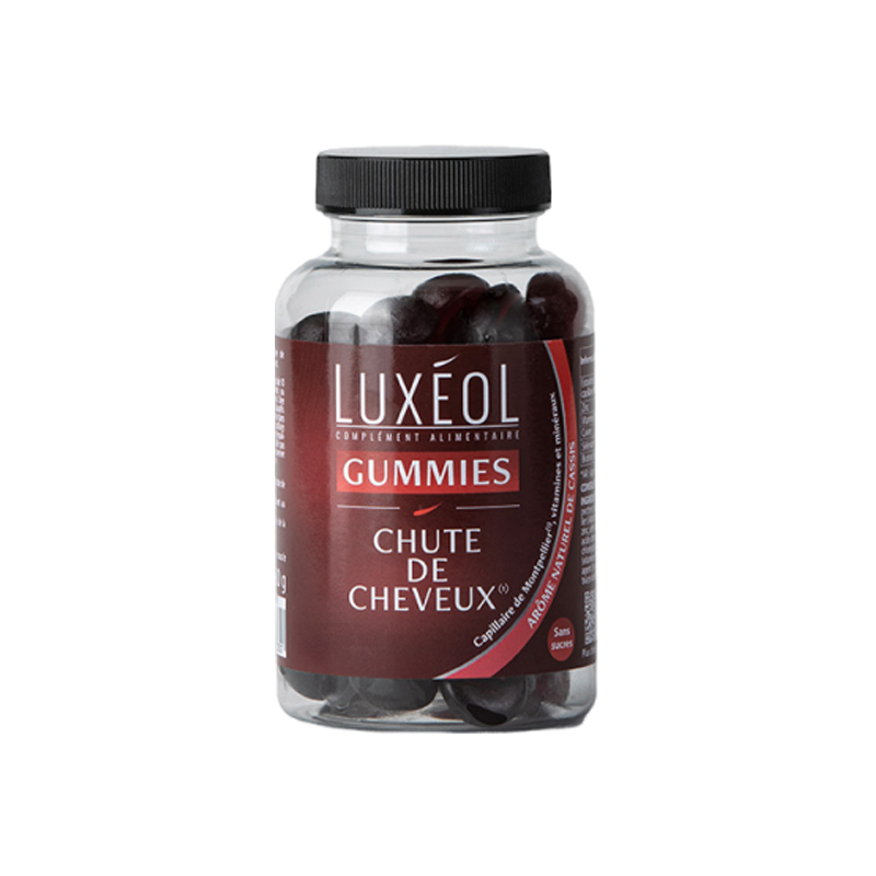 Luxéol Chute de cheveux 60 gummies