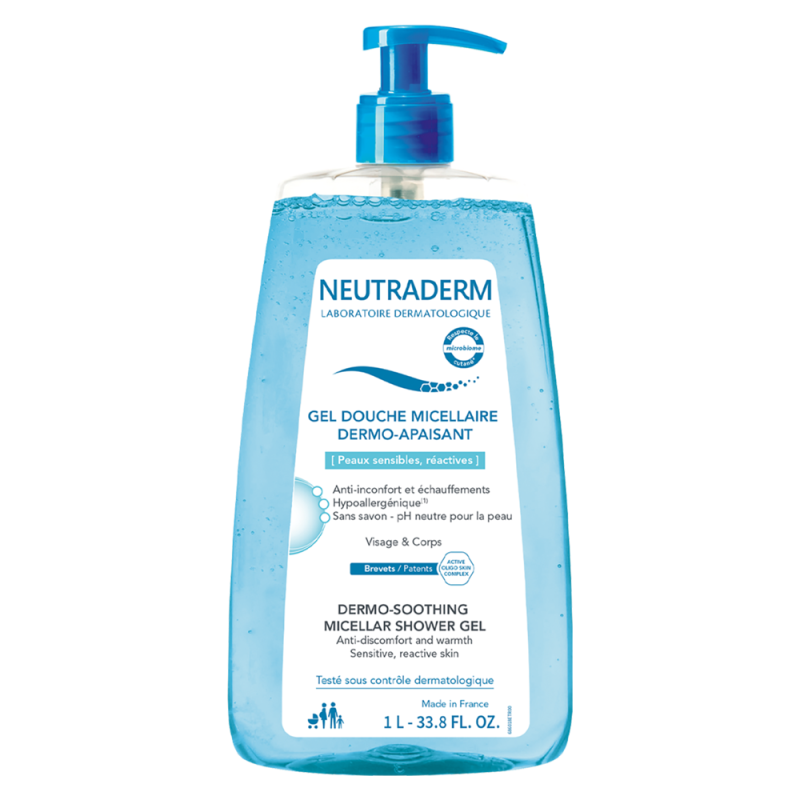 Neutraderm Gel douche micellaire dermo-apaisant 200ml Neutraderm Gel douche micellaire dermo-apaisant 200ml