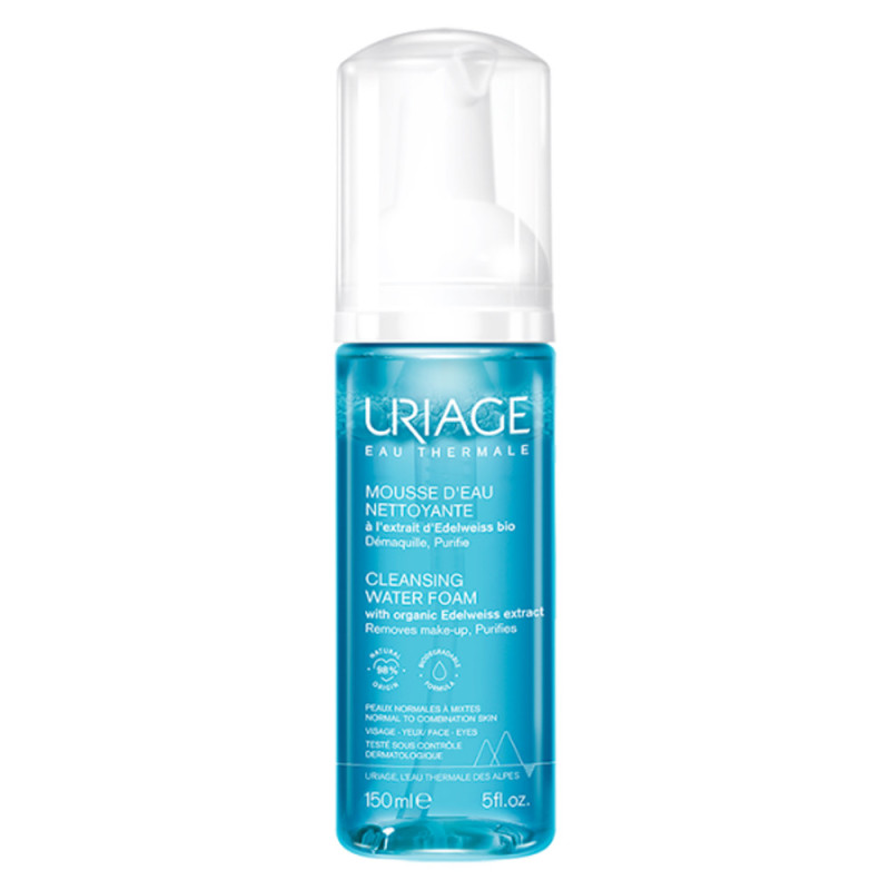 Uriage Mousse d'eau nettoyante 150ml Uriage Mousse d'eau nettoyante 150ml