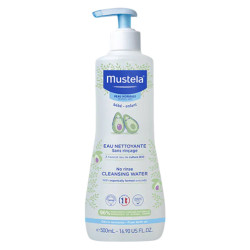 Mustela Eau nettoyante bébé sans rinçage à l'avocat bio 500ml
