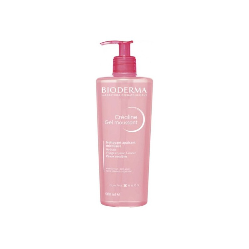 Bioderma Créaline Gel moussant 500ml Bioderma Créaline Gel moussant 500ml