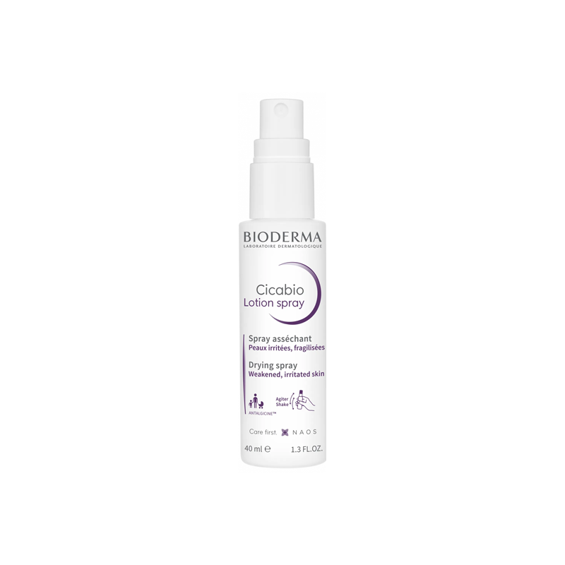 Bioderma Cicabio Lotion spray asséchant 40ml Bioderma Cicabio Lotion spray asséchant 40ml