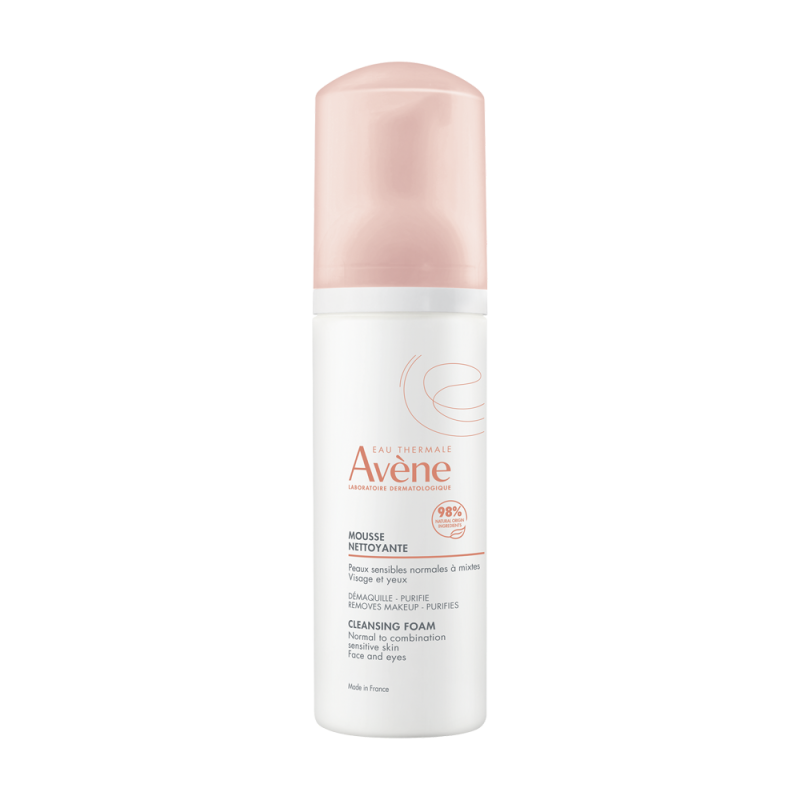 Avène Mousse nettoyante visage et yeux 150ml Avène Mousse nettoyante visage et yeux 150ml