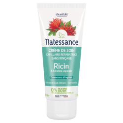 Natessance Crème de soin capillaire Ricin sans rinçage 100ml