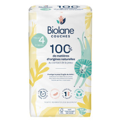 Biolane Couche écologiques taille 4 - 7 à 18kg x44
