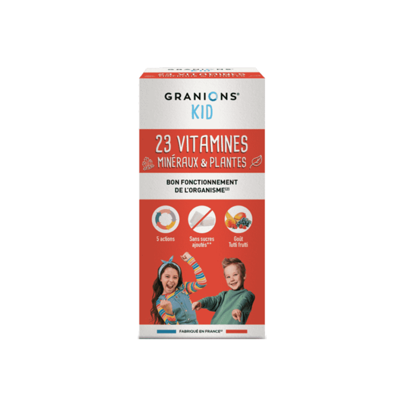Granions Kid 23 vitamines minéraux & plantes 200ml