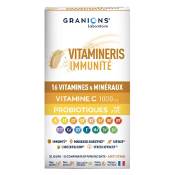 Granions Vitamineris Immunité 1000 mg 30 comprimés effervescents